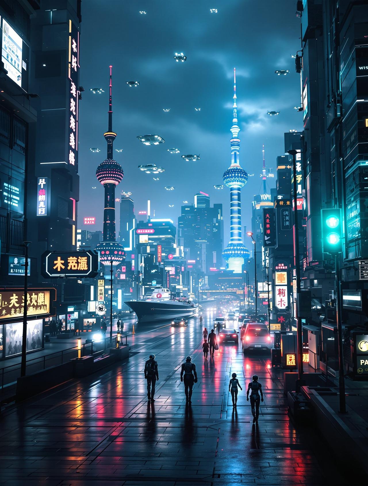 未来都市 - 科幻电影海报 - 玄天影院高清作品